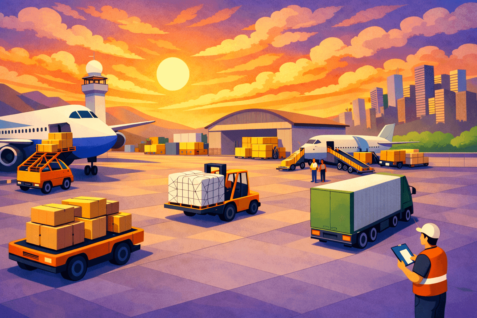 Operations workflow illustration