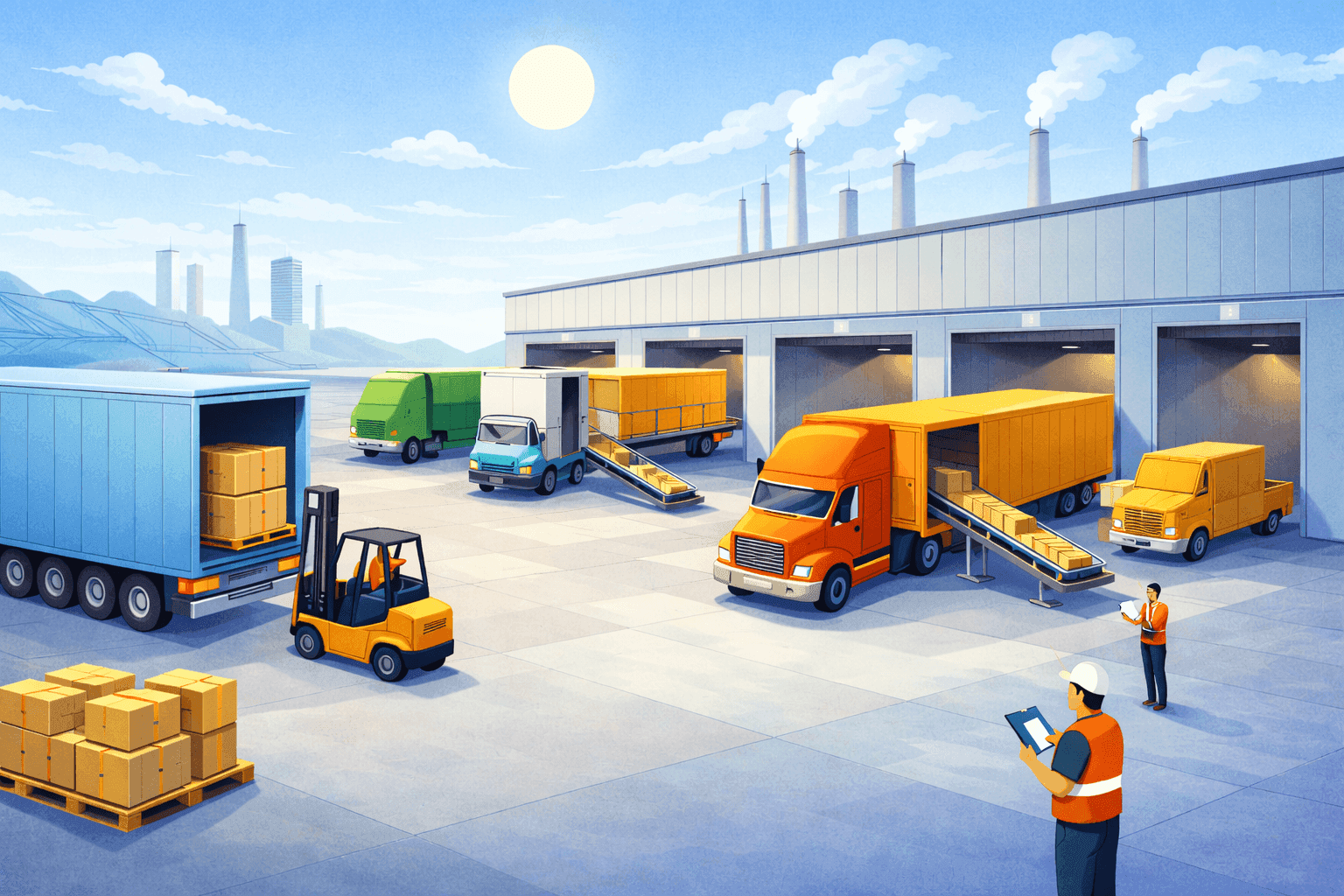 Operations workflow illustration