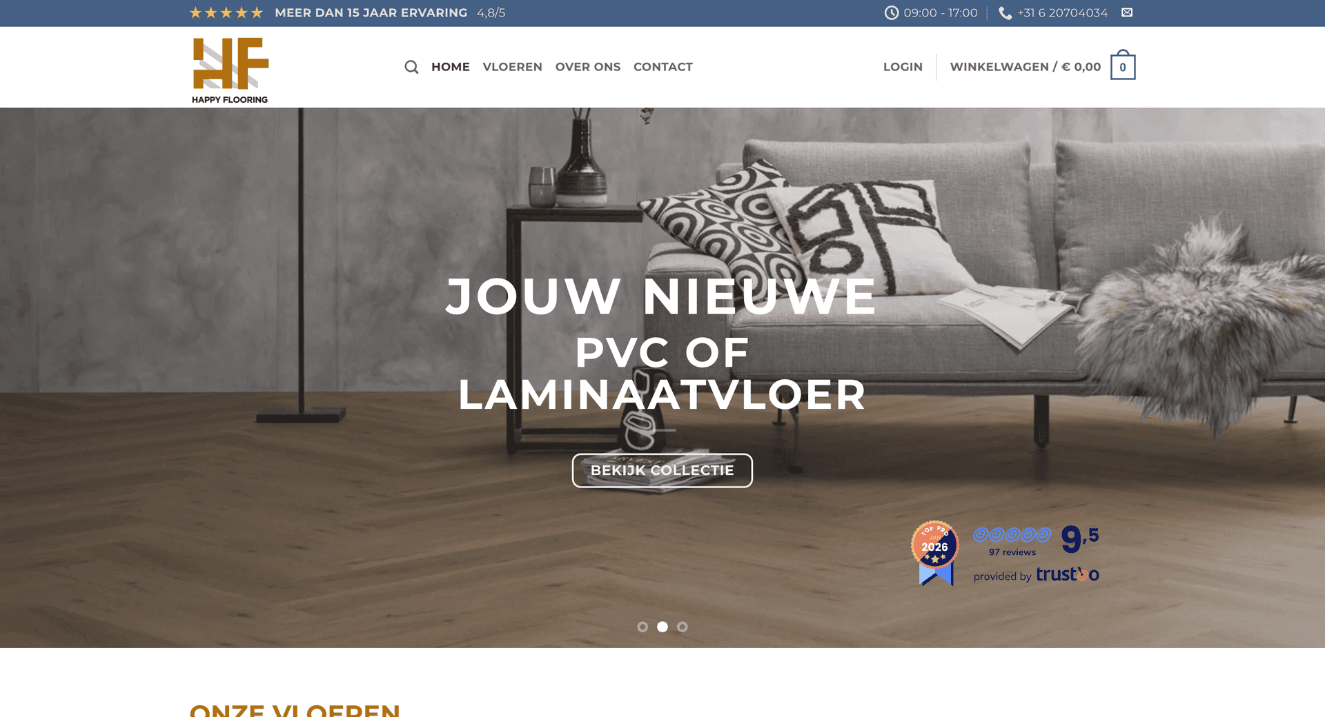 WooCommerce Flooring Store — WordPress + WooCommerce development